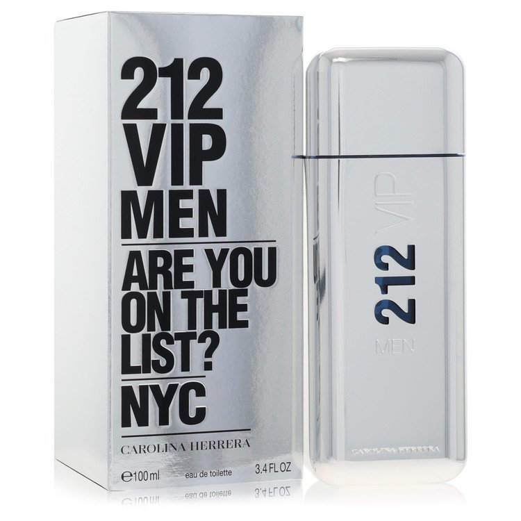 212 Vip 3.4 oz Eau De Toilette Spray For Men By Carolina Herrera