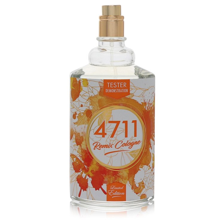 4711 Remix Orange Eau De Cologne Spray 3.4 oz Eau De Cologne Spray (Unisex Tester) For Women By 4711