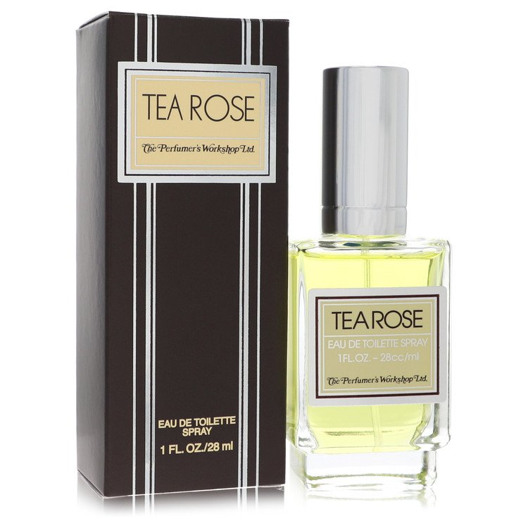 Tea Rose 1 oz Eau De Toilette Spray For Women By Perfumers Workshop