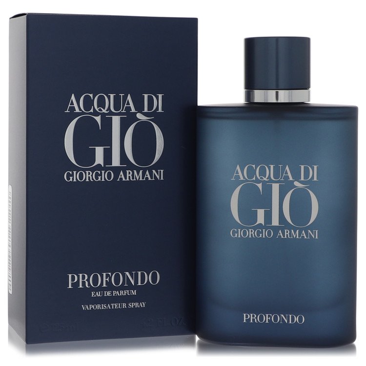 Acqua Di Gio Profondo 4.2 oz Eau De Parfum Spray For Men By Giorgio Armani