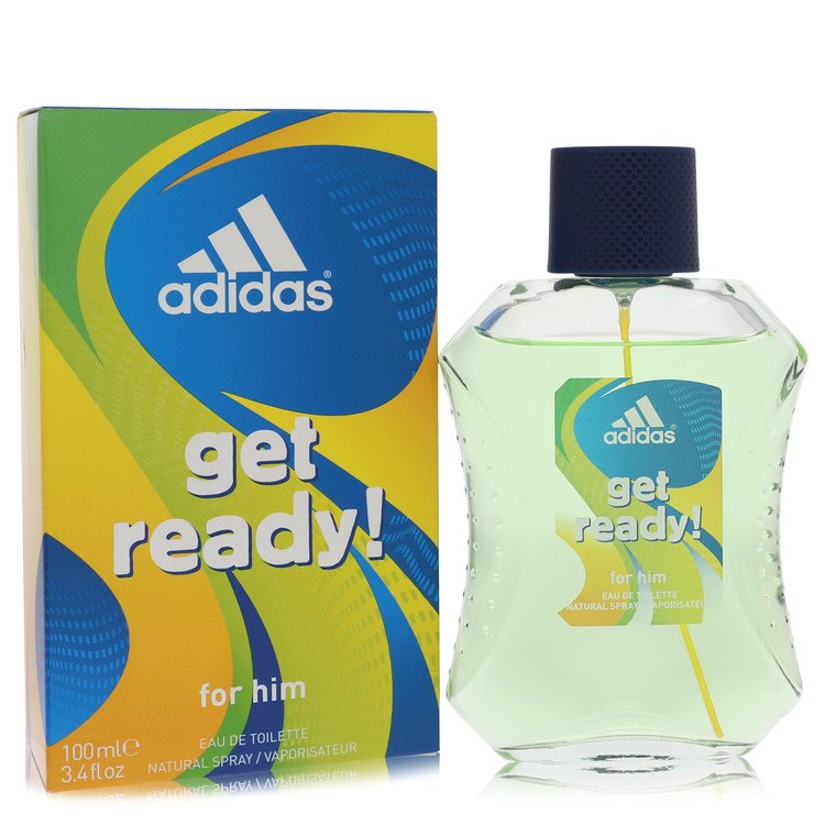 Adidas Get Ready 3.4 oz Eau De Toilette Spray For Men By Adidas