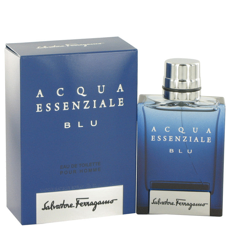 Acqua Essenziale Blu Eau De Toilette Spray By Salvatore Ferragamo 1.7 oz Eau De Toilette Spray For Men By Salvatore Ferragamo