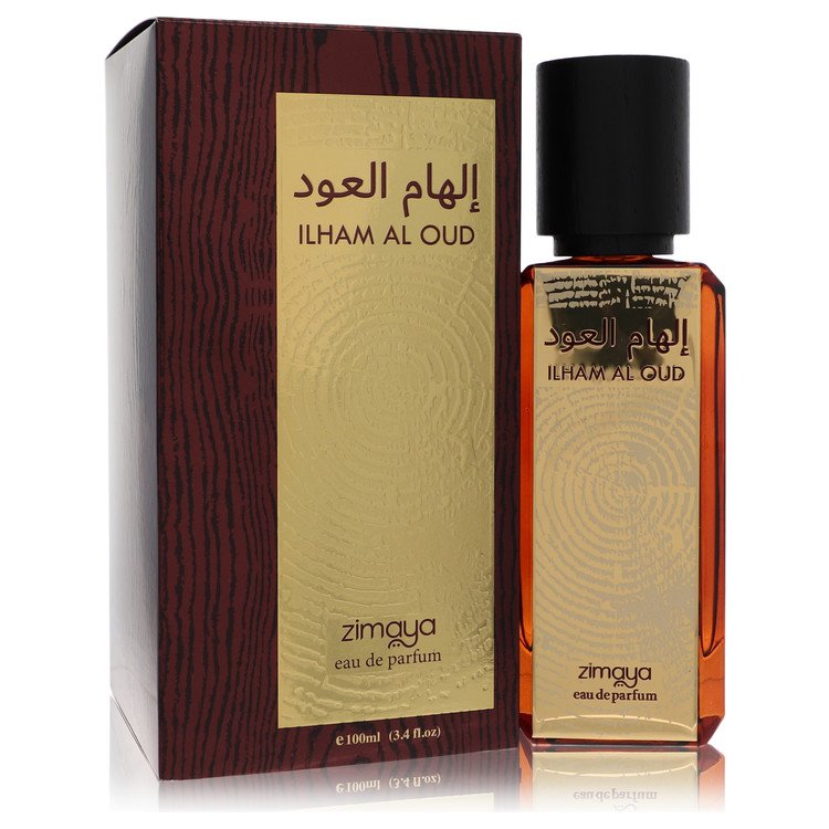 Afnan Zimaya Ilham Al Oud Eau De Parfum Spray 3.4 oz Eau De Parfum Spray (Unisex) For Men By Afnan