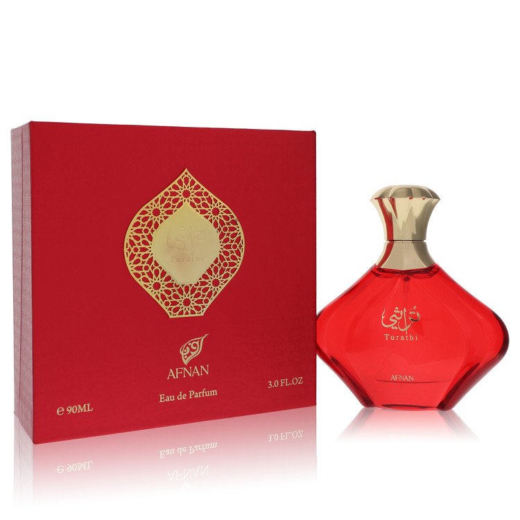 Afnan Turathi Red 3 oz Eau De Parfum Spray For Women By Afnan
