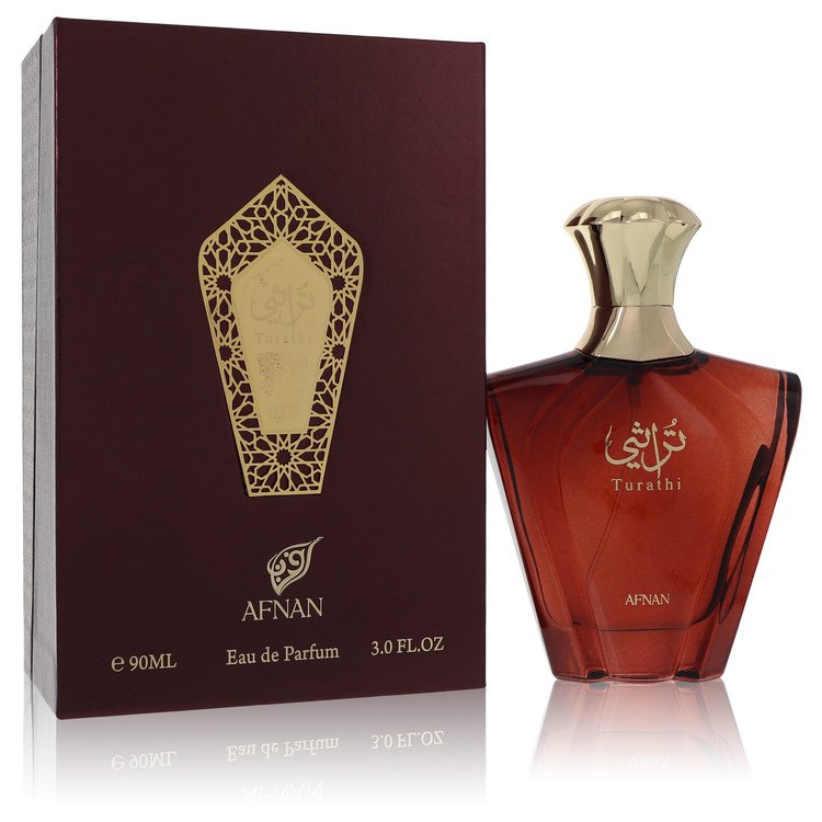 Afnan Turathi Brown 3 oz Eau De Parfum Spray For Men By Afnan
