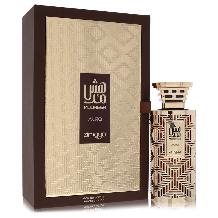 Afnan Zimaya Modhesh Aura Eau De Parfum Spray 3.4 oz Eau De Parfum Spray (Unisex) For Men By Afnan