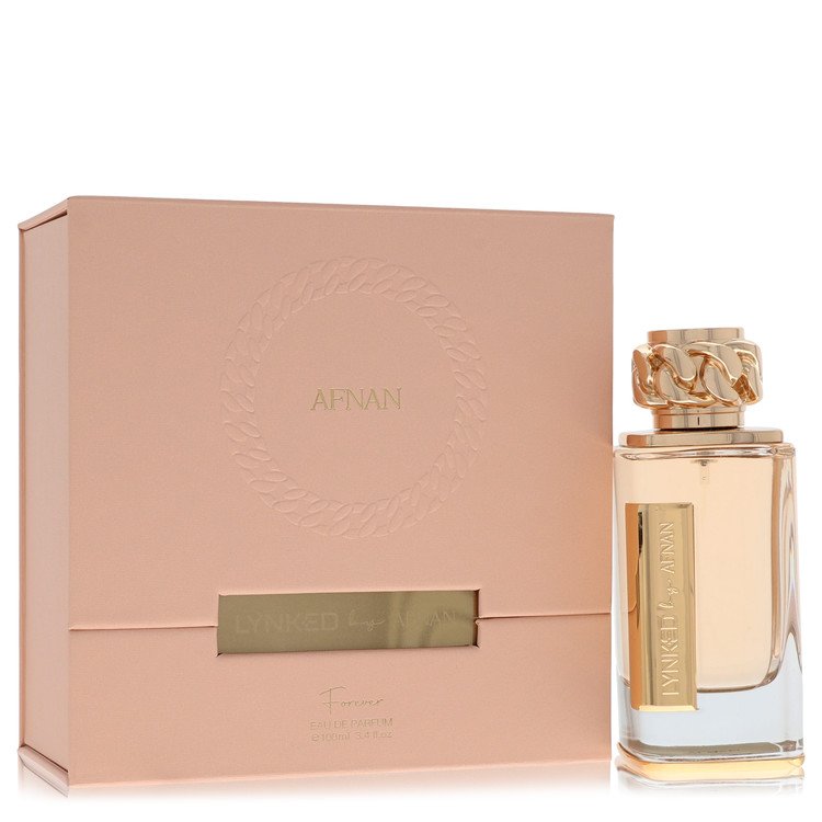 Afnan Lynked Forever Gold 3.4 oz Eau De Parfum Spray For Women By Afnan