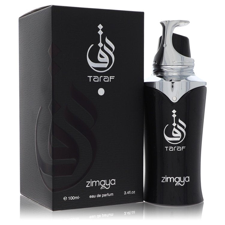 Afnan Zimaya Taraf Black 3.4 oz Eau De Parfum Spray For Men By Afnan