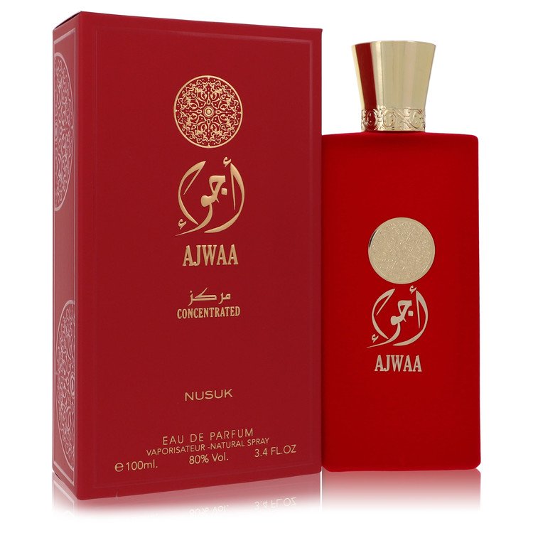 Ajwaa Concentrated Eau De Parfum Spray 3.4 oz Eau De Parfum Spray (Unisex) For Men By Nusuk