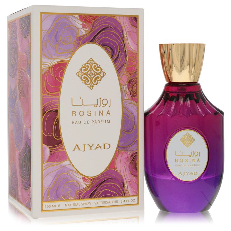 Ajyad Rosina 3.4 oz Eau De Parfum Spray For Women By Ajyad