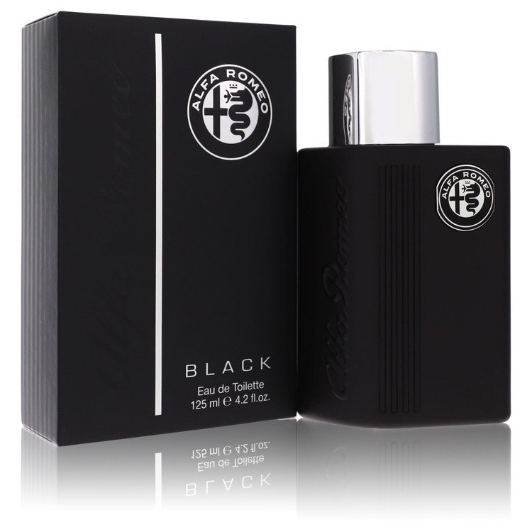 Alfa Romeo Black 4.2 oz Eau De Toilette Spray For Men By Alfa Romeo