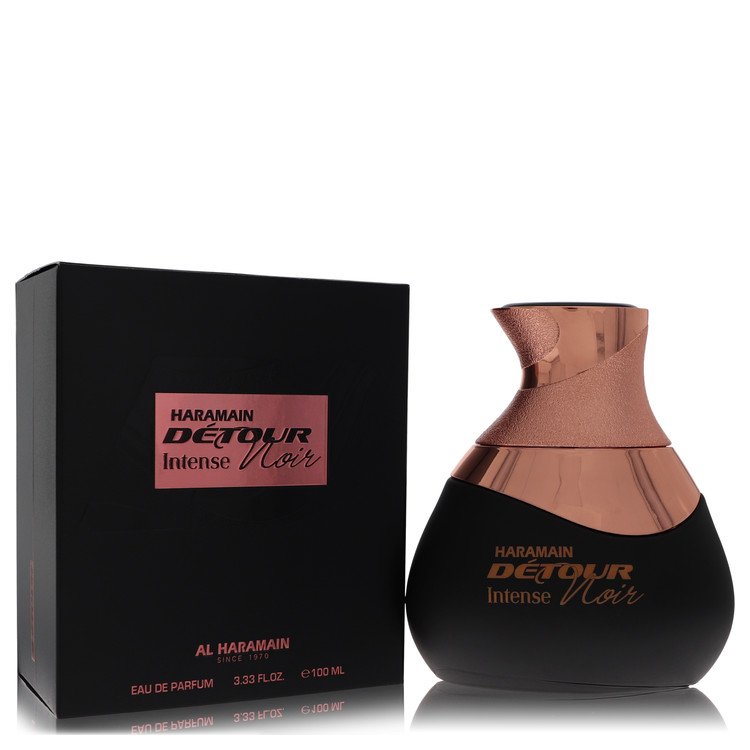 Al Haramain Detour Noir Intense Eau De Parfum Spray 3.4 oz Eau De Parfum Spray (Unisex) For Women By Al Haramain