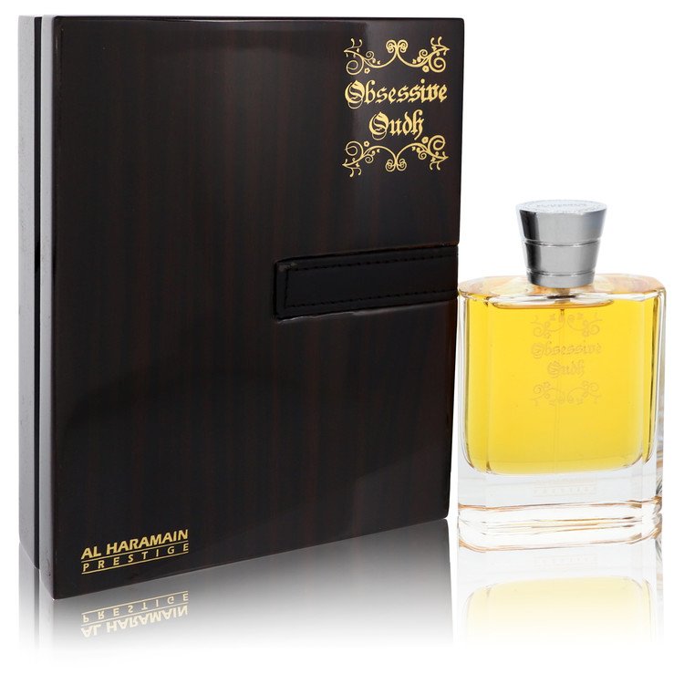 Al Haramain Obsessive Oudh Eau De Parfum Spray 3.4 oz Eau De Parfum Spray (Unisex) For Men By Al Haramain