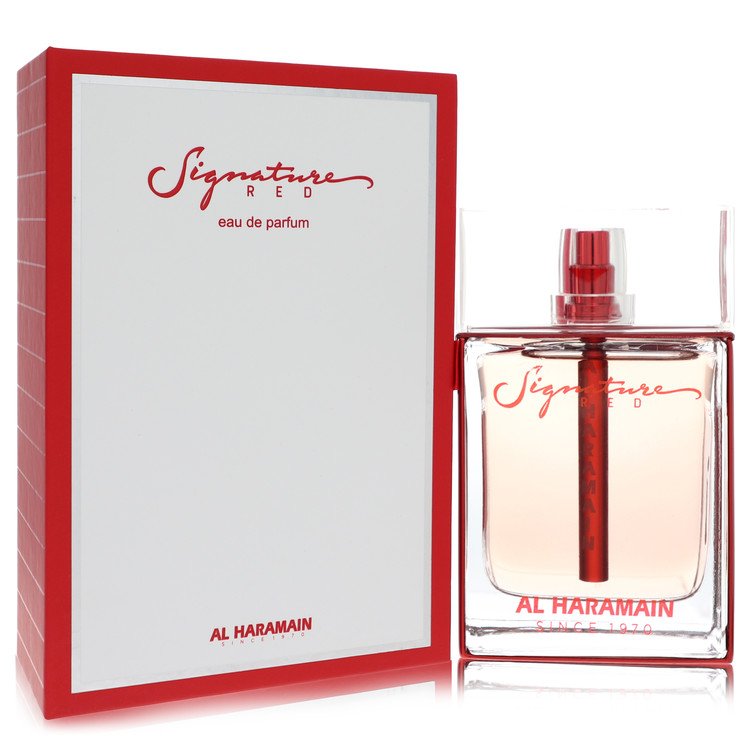 Al Haramain Signature Red 3.4 oz Eau De Parfum Spray For Women By Al Haramain