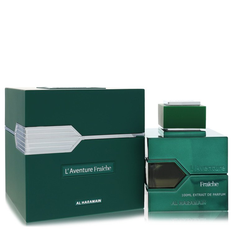 Al Haramain L'aventure Fraiche Extrait De Parfum Spray By Al Haramain 3.33 oz Extrait De Parfum Spray For Men By Al Haramain