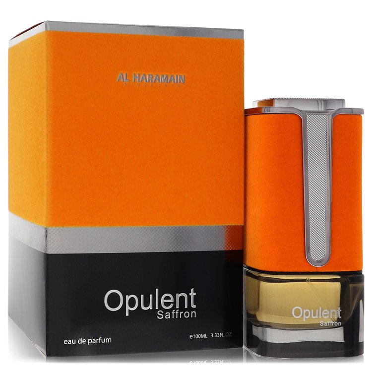 Al Haramain Opulent Saffron Eau De Parfum Spray 3.3 oz Eau De Parfum Spray (Unisex) For Men By Al Haramain