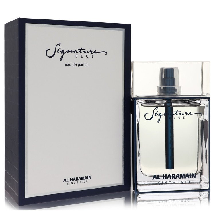 Al Haramain Signature Blue 3.3 oz Eau De Parfum Spray For Men By Al Haramain