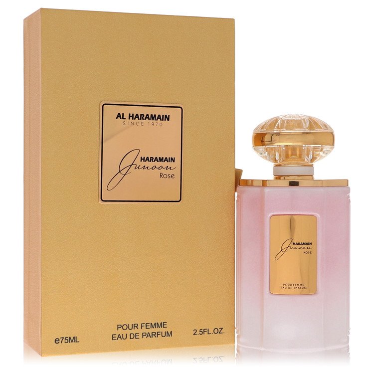Al Haramain Junoon Rose 2.5 oz Eau De Parfum Spray For Women By Al Haramain