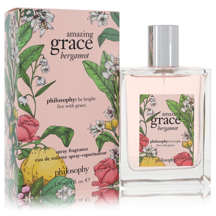 Amazing Grace Bergamot 4 oz Eau De Toilette Spray For Women By Philosophy