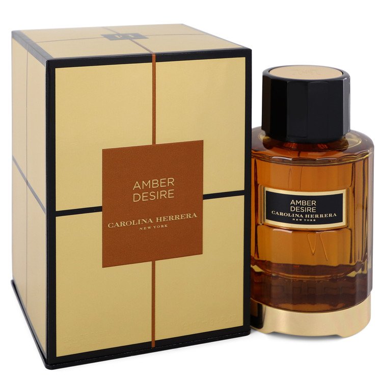 Amber Desire Eau De Parfum Spray 3.4 oz Eau De Parfum Spray (Unisex) For Women By Carolina Herrera