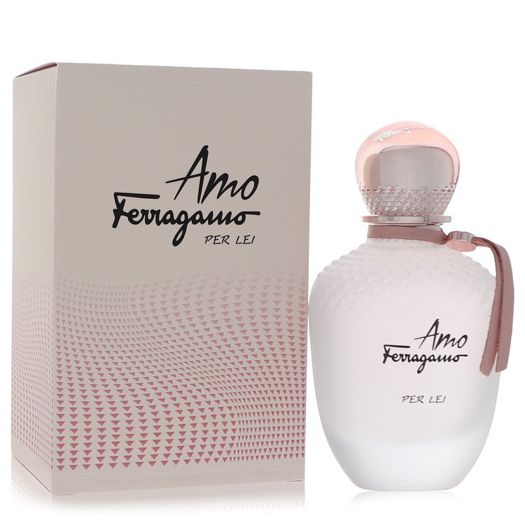Amo Ferragamo Per Lei 3.4 oz Eau De Parfum Spray For Women By Salvatore Ferragamo