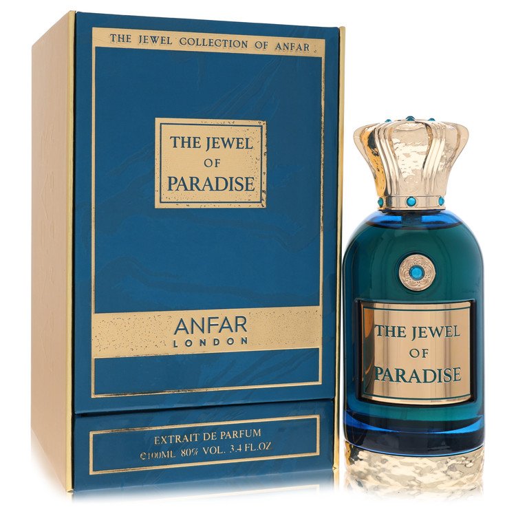Anfar London The Jewel Of Paradise Extrait De Parfum Spray By Anfar 3.4 oz Extrait De Parfum Spray For Men By Anfar