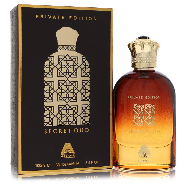 Anfar Secret Oud 3.4 oz Eau De Parfum Spray For Men By Anfar