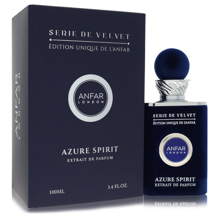 Anfar London Azure Spirit 3.4 oz Extrait De Parfum Spray For Men By Anfar