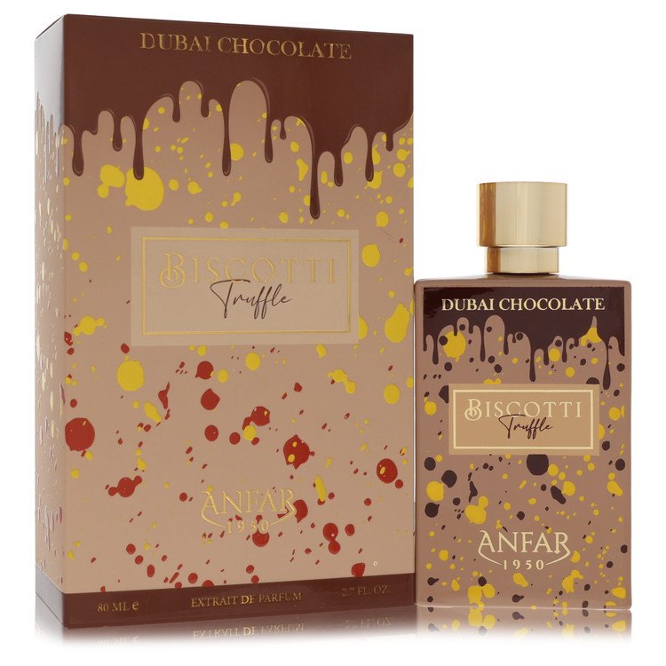Anfar Biscotti Truffle Dubai Chocolate 2.7 oz Extrait De Parfum Spray For Women By Anfar