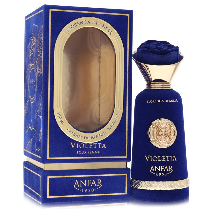 Anfar Violetta Extrait De Parfum Spray By Anfar 3.4 oz Extrait De Parfum Spray For Women By Anfar