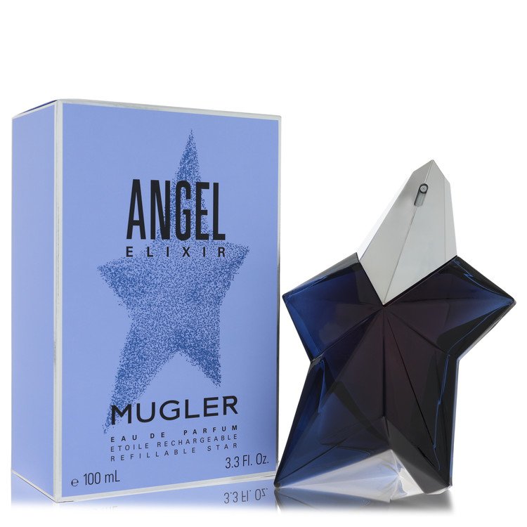 Angel Elixir 3.4 oz Eau De Parfum Refillable Spray For Women By Thierry Mugler