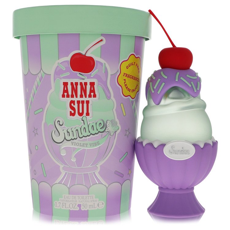 Anna Sui Sundae Violet Vibe 1.7 oz Eau De Toilette Spray For Women By Anna Sui