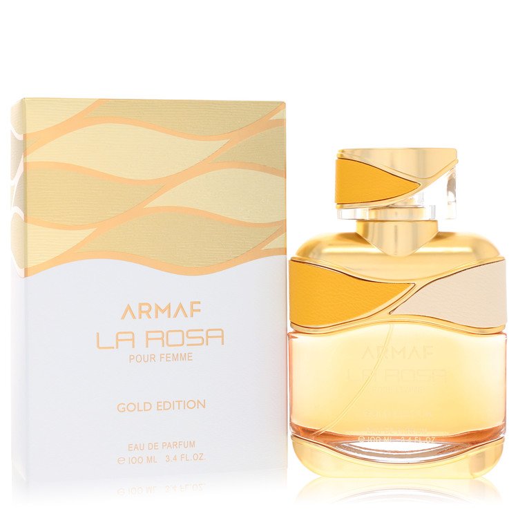 Armaf La Rosa Gold Edition 3.4 oz Eau De Parfum Spray For Women By Armaf