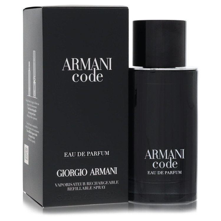 Armani Code 2.5 oz Eau De Parfum Refillable Spray For Men By Giorgio Armani