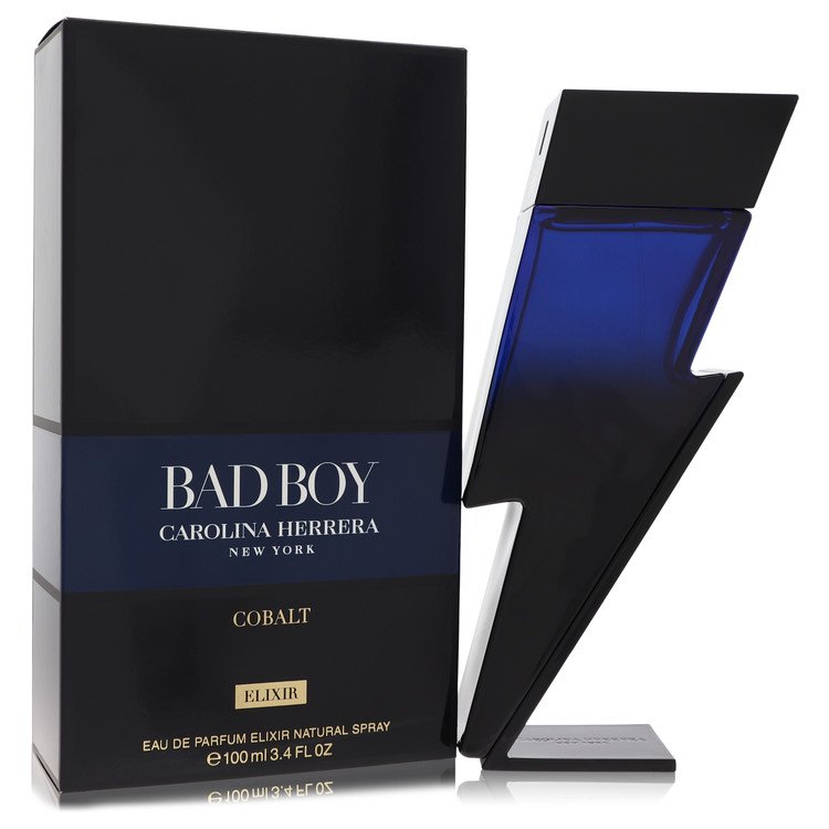 Bad Boy Cobalt Elixir 3.4 oz Eau De Parfum Spray For Men By Carolina Herrera