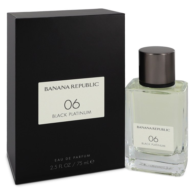 Banana Republic 06 Black Platinum Eau De Parfum Spray By Banana Republic 2.5 oz Eau De Parfum Spray (Unisex) For Women By Banana Republic