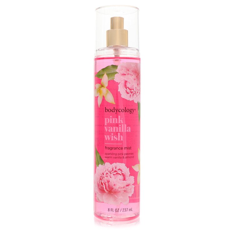 Bodycology Pink Vanilla Wish 8 oz Fragrance Mist Spray For Women By Bodycology