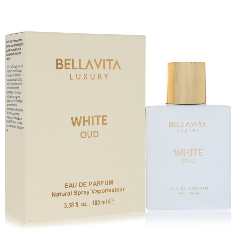 Bellavita Luxury White Oud 3.38 oz Eau De Parfum Spray For Men By Bellavita