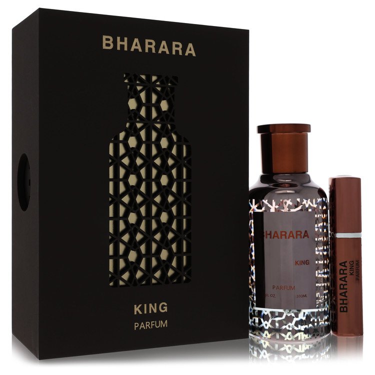 Bharara King 3.4 oz Parfum Spray + Refillable Travel Spray For Men By Bharara Beauty