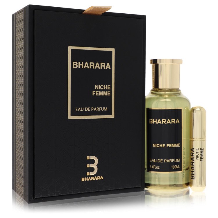Bharara Niche Femme 3.4 oz Eau De Parfum Spray + Refillable Travel Spray For Women By Bharara Beauty