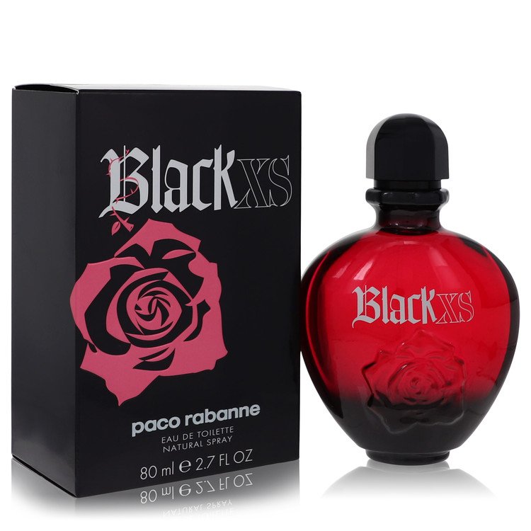 Black Xs 2.7 oz Eau De Toilette Spray For Women By Paco Rabanne