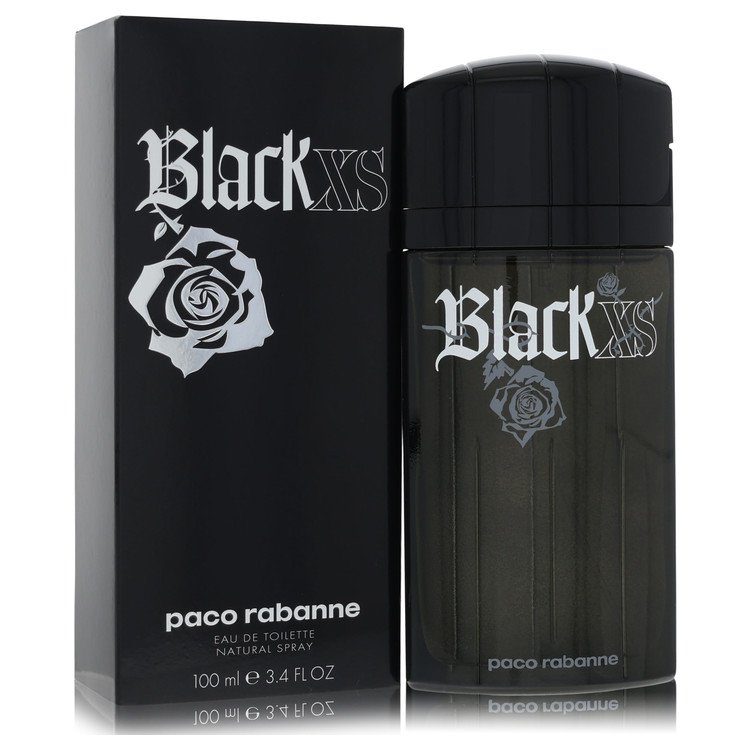 Black Xs 3.4 oz Eau De Toilette Spray For Men By Paco Rabanne