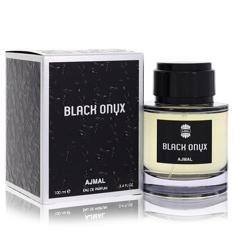 Black Onyx Eau De Parfum Spray 3.4 oz Eau De Parfum Spray (Unisex) For Women By Ajmal