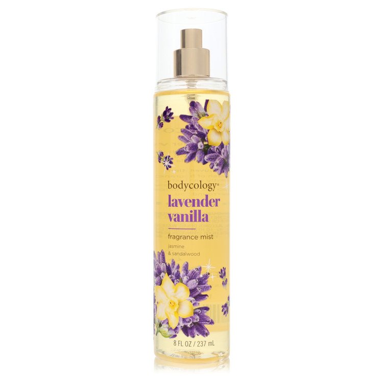 Bodycology Lavender Vanilla 8 oz Fragrance Mist Spray For Women By Bodycology