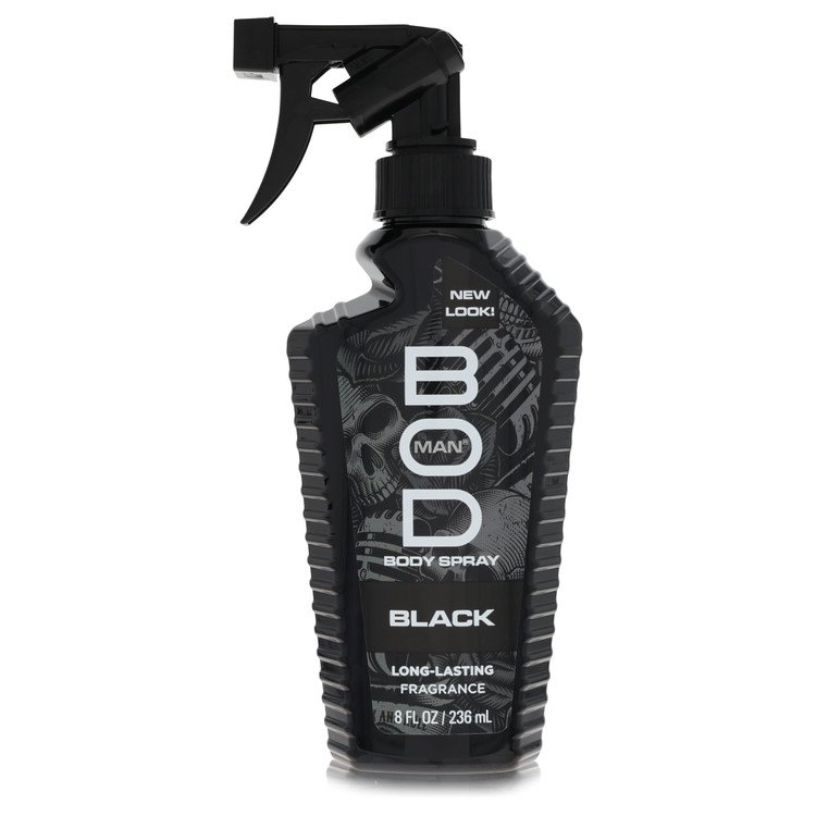 Bod Man Black Body Spray By Parfums De Coeur 8 oz Body Spray For Men By Parfums De Coeur