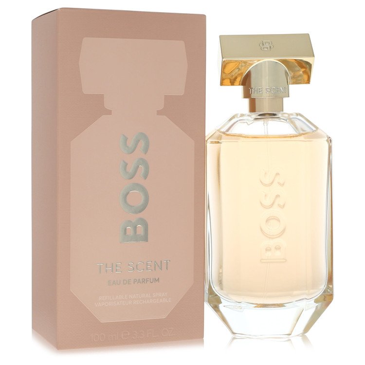 Boss The Scent 3.3 oz Eau De Parfum Refillable Spray For Women By Hugo Boss