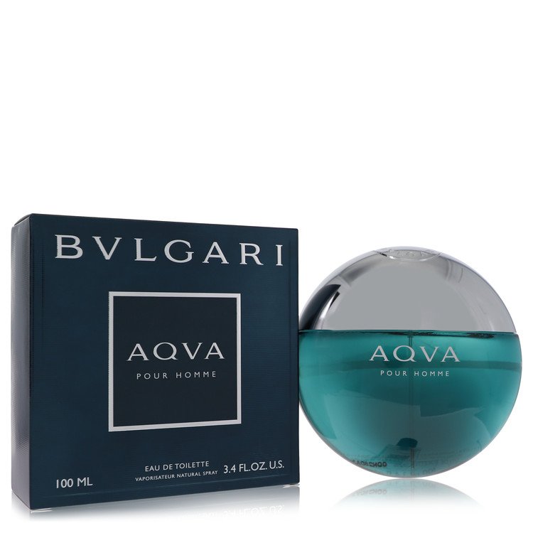 Aqua Pour Homme 3.3 oz Eau De Toilette Spray For Men By Bvlgari