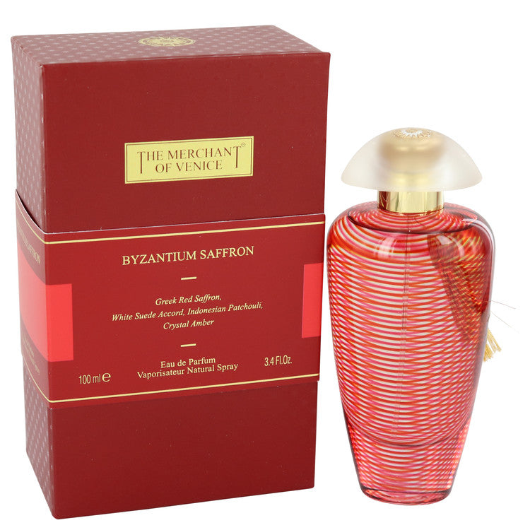Byzantium Saffron Eau De Parfum Spray 3.4 oz Eau De Parfum Spray (Unisex) For Women By The Merchant Of Venice