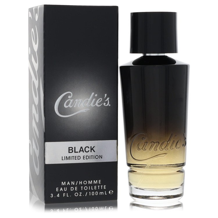 Candies Black Eau De Toilette Spray 3.4 oz Eau De Toilette Spray (Limited Edition) For Men By Candies