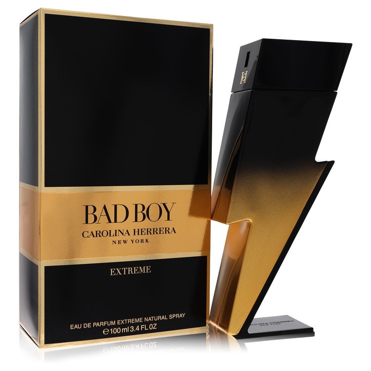 Bad Boy Extreme 3.4 oz Eau De Parfum Spray For Men By Carolina Herrera